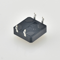 Interrupteur à bouton-poussoir miniature KEJIAN 12x12mm, interrupteur tactile à tête carrée DIP Micro 12mm, fonctionnement momentané, jouets électroniques 12V DC Max