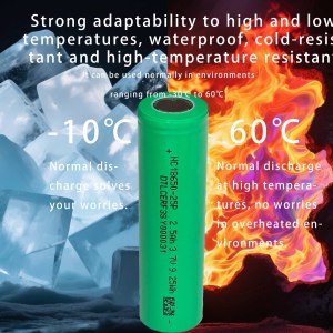 Baterai Lithium Ion Silinder Kapasitas Besar 21700 3.7V Pilihan Sel Isi Ulang dengan 4000mAh - Product Image 2