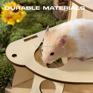 <span class=keywords><strong>Nido</strong></span> ispirato alla cabina della foresta del produttore di criceti in legno massello moderno personalizzato per piccoli animali - Product Image 6