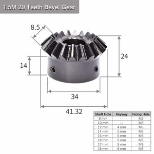 Engranaje cónico no estándar personalizado para sembradora manual Forma de espuela Nuevo componente de caja de cambios con núcleo de hierro y metal - Product Image 6