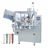 Machine de remplissage électrique automatique haute précision pour liquides, crèmes, pâtes et gels, en acier inoxydable SUS304, contrôlée par PLC avec volume réglable