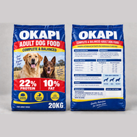 Aliments secs pour chiens adultes toutes races, 20 kg, 22 % de protéines, complètes et équilibrées pour la digestion, OEM ODM en gros, approvisionnement direct usine