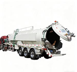 Camion d'aspiration des eaux usées Euro4 4000 litres 8 tonnes 4X2 - Haute efficacité pour le dragage des rivières - Product Image 2