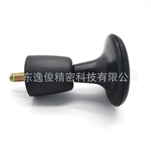 Yijun Plastic Furniture <b>Legs</b> Black Wine Glass Shape 4062 Easy Installation Modern Minimalist - Product Image 1