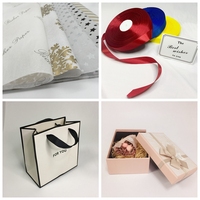 Luxuriöse Marken-Papiertüte Bedruckte Schmuckverpackung Geschenk-Einkaufstasche mit Griff Kraftpapiertüte mit Eigenem Logo