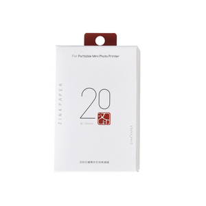 กระดาษภาพถ่าย <span class=keywords><strong>HPRT</strong></span> Zink ขนาด 2x3 นิ้ว สีขาวเงา แบบมีกาวในตัว จำนวน 10-20 แผ่น ISO 50 สติกเกอร์แบบลอกออกได้ สำหรับเครื่องพิมพ์ <span class=keywords><strong>HPRT</strong></span> MT53/Z1 Mini - Product Image 1