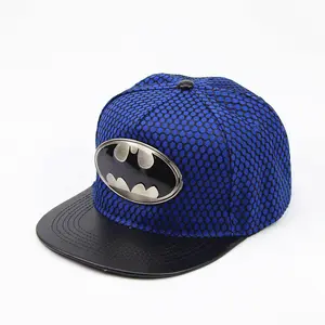 <span class=keywords><strong>Gorra</strong></span> Plana de <span class=keywords><strong>Batman</strong></span> con Red de Hierro, Estilo Hip Hop, para Hombre y Mujer, Venta al Por Mayor - Product Image 3