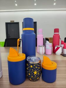 Set de Termo de 25 oz y Mate de 8 oz, 1.0L 1.3L, Botella de Agua de Acero Inoxidable, Set de Mate, Taza Reutilizable Personalizada - Product Image 3