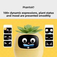 Pot Tanam Pintar AI Generasi 2 dengan Interaksi Gerakan, Perangkat Rumah Pintar WIFI untuk Berkebun, Pemantauan Air Cerdas