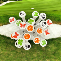 Tees de golf en bambou durables, lot de 30, impression de logo OEM personnalisée, remplacement écologique du plastique, durables, EATSLEEPGOLF