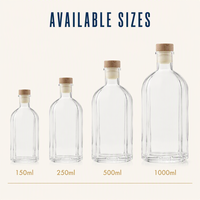 Diffuseur de parfum de luxe à étiquette privée, flacon en verre octogonal ou rond, 50 ml, 250 ml, 500 ml, 1000 ml, vide, avec bâtonnets en rotin, logo personnalisé