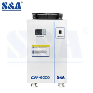 S & A, equipo de chaqueta de refrigeración de laboratorio Industrial, Enfriador de agua refrigerado por aire, precio de fabricante, 2017