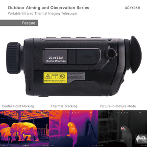 QCNV QCx635 Portable <strong>Infrared</strong> Night Vision <strong>Goggles</strong> 640*512 Resolution, Ideal for Outdoor Observation Thermal fusion Night Vision - Product Image 1