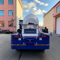 Camion malaxeur à béton autochargeur de 10 m³, malaxeur à ciment mobile haute performance à prix compétitif pour les grands projets de construction