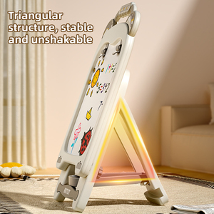 Lavagna da Disegno Bifacciale per Bambini XST, Set Educativo <span class=keywords><strong>con</strong></span> <span class=keywords><strong>Luna</strong></span> e Stelle, Giocattolo in Plastica ABS, Lavagna Bianca e Nera, 3 Colori - Product Image 4