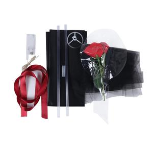 Regali per San Valentino 2022, Bouquet di Fiori Artificiali, Palloncini LED, Palloncino Bobo Trasparente con Luci LED - Product Image 6