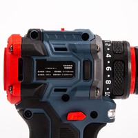 Perceuse-visseuse électrique sans fil puissante 21V Li-ion rechargeable, personnalisable OEM, avec moteur sans balais et batterie au lithium haute performance