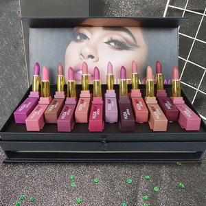 12 <strong>Matte</strong> <strong>Lipstick</strong> 12 Lipgloss 24 Pieces Hudanew <strong>Matte</strong> Liquid <strong>Lipstick</strong> Long Lasting Durable Lip Gloss Beauty Cosmetics Set Labial - Product Image 3