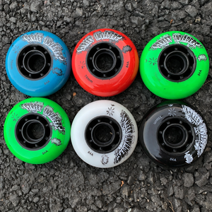 Roues de patins à roulettes en ligne OEM professionnelles, haute résilience, PU résistant à l'usure, 76 80 mm, pour la vitesse, le freestyle et le hockey - Product Image 1
