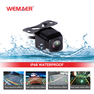 Wemaer xe phía sau xem ngược lại bãi đậu xe sao lưu cam HD tầm nhìn ban đêm không thấm nước góc rộng phía sau xem máy ảnh cho xe hơi xe SUV RV - Product Image 2