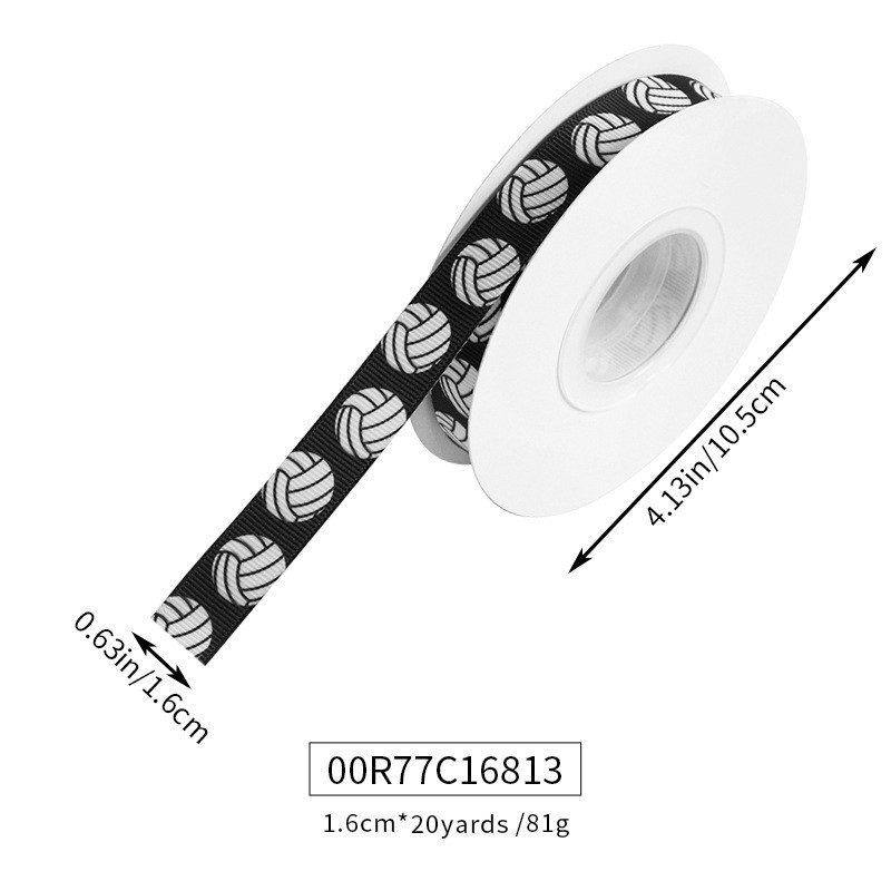 Volleyball-Black-1.6cm*20 Yards