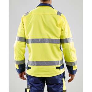 BLAKLADER-Veste haute visibilité 406418113389XXXL Jaune/Bleu marine-EAN 7330509403273 HI-VIS WORKWEAR - Product Image 4