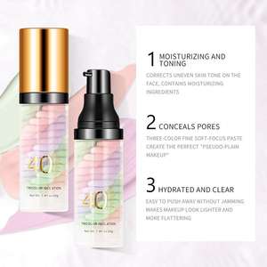 علامة تجارية خاصة لتزيين الجمال السويسري برايمر سائل SPF قاعدة مكياج للوجه مع قاعدة برايمر لامعة مطفية - Product Image 4