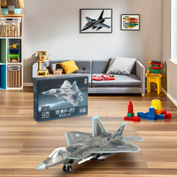 Modèle d'avion militaire en plastique DIY 1/100/200, nouveau, kit de construction éducatif pour enfants, collection de jouets