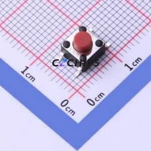 TS-1102SD-A-D-R Tactile Switch SMD-4P,6x6mm Switch ( Operating Force: 1N )( Switch Length: 6mm )( Switch Width: 6mm ) - Product Image 1