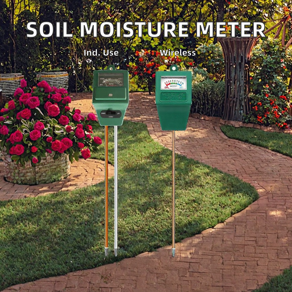 Wireless Industrial Soil Moisture Sensor Meter Tester for Garden Plants ...