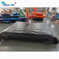 Matelas de saut gonflable pour la gymnastique ninja, airbag de sécurité pour chute libre, Ninja Warrior