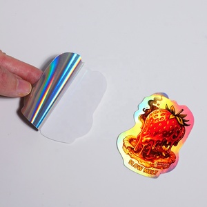 Holographic <strong>Stickers</strong> Custom Logo Die Cut Vinyl <strong>Sticker</strong> Waterproof PVC Decal <strong>Stickers</strong> with Luxury Glitter Foil <strong>Printing</strong> - Product Image 3