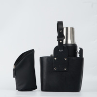 Sac de transport en cuir PU pour Yerba Maté, organiseur de rangement pour tasse de Maté, thermos et accessoires de Maté