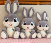 Peluche Lapin Rose Japonais Xinhui, Grande Poupée Rembourrée pour Enfants et Bébés avec Fonction Anti-Stress