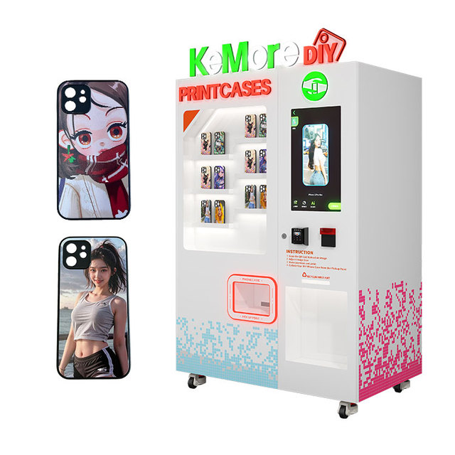 Outdoor 24 Hours Self-service Large Capacity Phone case Printing Vending Machines