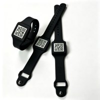 Bracelet RFID UHF longue portée, bracelet intelligent lisible pour le suivi du personnel et la gestion des actifs