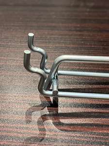 Gancho de Arame Galvanizado Durável para Painel Perfurado com Suporte para Etiqueta de Preço para Exposição em Supermercados e Lojas de Varejo – Fornecimento Direto da Fábrica - Product Image 5