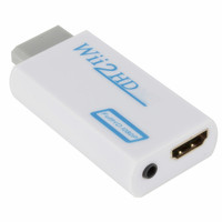 Convertisseur Wii vers HDMI 1080P, adaptateur Wii2HDMI, sortie audio vidéo 3,5 mm, sortie Full HD 1080P, mise à l'échelle des résolutions, adaptateur Wii vers HDMI