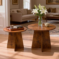 Offre Spéciale : Ensemble de Tables Basses Modernes et Mobiles en Bois Massif pour Salon – Durables, Écologiques et Personnalisables – Mobilier de Maison