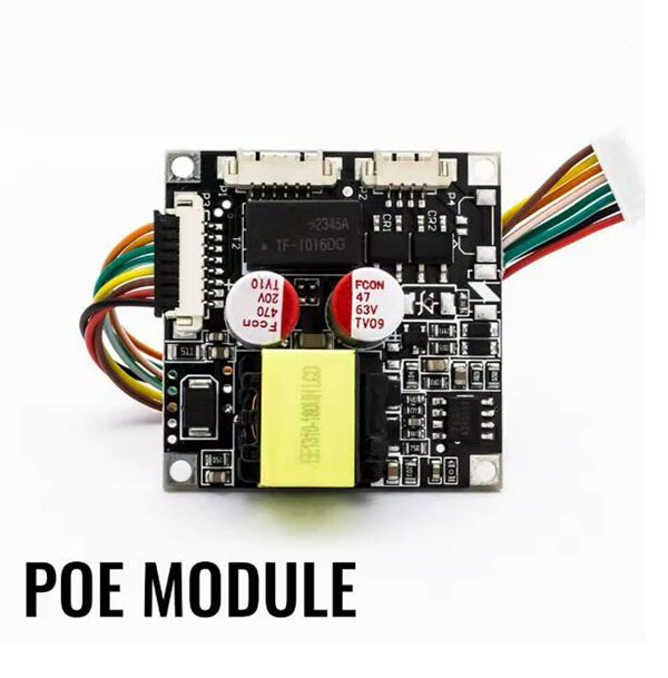48V POE Power Module IEEE802.3 Standard POE Splitter Board 57V to 12V Built-in Separator for CCTV Camera