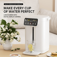 Bouilloire Électrique Distributeur d'Eau 5L à Base Amovible en Titane Foncé pour Usage Commercial – Direct Fabricant d'Appareils Électroménagers
