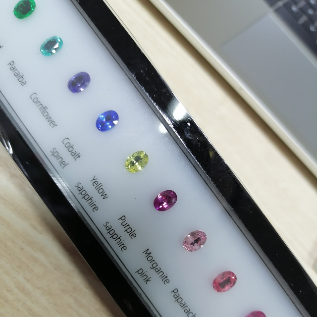 Anster Diamond Tools Color Colorful Colorimeter Box Making Ruby Sapphire  Emerald Paraiba Cornflower Spinel Diamond Tester