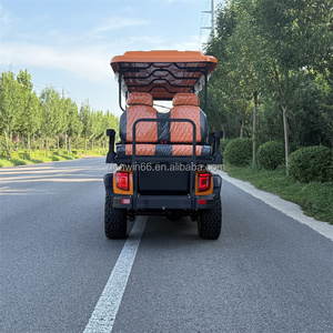 Voiture de golf électrique 4x4 8 places Voiturette électrique Voiture de tourisme Zone touristique Parc Bus de tourisme Véhicule tout-terrain Voiturette de golf <span class=keywords><strong>Club</strong></span> Car - Product Image 6