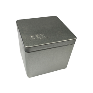 Best selling square tin cans luxury gift tin boxes tea tin metal box for watch packing