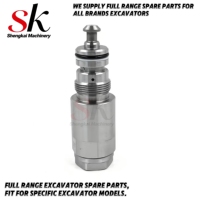 Convient pour la vanne de commande principale et la vanne de décharge d'excavatrice Komatsu 723-40-60101 OEM PC200/220/228/240/270/300/350/360/380/400