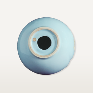 Figurine en porcelaine faite à la main, sculpture chinoise de pêche de longévité de céladon de four de Ru, ornement en céramique pour la décoration à la maison et le cadeau - Product Image 6