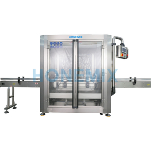 Ligne de remplissage automatique à servo-piston HoneMix Machine de remplissage et de scellage de shampoing pour crème corporelle cosmétique en vente - Product Image 2