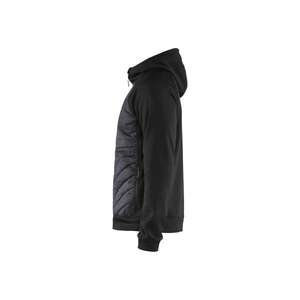 BLAKLADER-Pull hybride 346325269998S Noir/Gris foncé-EAN 7330509713488 WORK HOODIES - Product Image 5