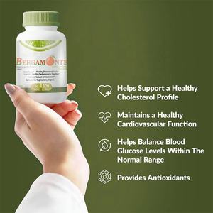 Suplemen Harga Terbaik Ekstrak Buah Bergamot Kapsul Citrus Bergamot Mendukung Kolesterol & Kesehatan Kardiovaskular - Product Image 4