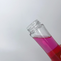 Bouteilles en verre de 500 ml en forme de jupe, hautes et rondes, à large ouverture, pour eau, boissons et jus, vente en gros